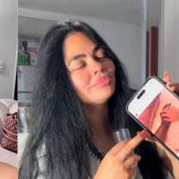 Con trago en mano y cantando a grito herido captaron a Koral Costa, ¿por Omar Murillo?