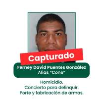 Cayeron dos del cartel de los más buscados por homicidio en Antioquia