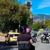 En video: Un motociclista murió en fatal accidente en la vía al Mar