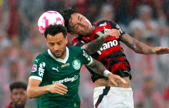 Un duelo como el de la final de la edición de este año, entre Flamengo y Palmeiras, se podría dar en la fase de Liga si la Libertadores adopta el formato de Champions. FOTO CONMEBOL