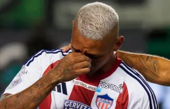 No es la primera vez que Jermein Peña es expulsado de esta manera. FOTO JUNIOR FC