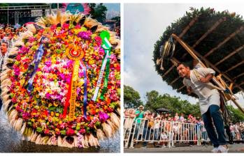 Él es Juan Ernesto Ortiz, ganador absoluto del desfile de Silleteros y fundador de un nuevo linaje en Santa Elena 