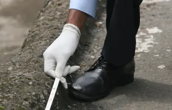 Las autoridades abrieron una investigación para esclarecer el accidente ocurrido en Los Balsos, en El Poblado. FOTO: Hernán Vanegas. Archivo El Colombiano