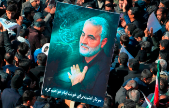 Murieron 130 personas en Irán, mientras realizaban homenaje al general Soleimani, asesinado en 2020. Foto: AFP. 