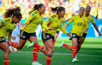 Colombia alcanzó por primera vez los cuartos de final de un Mundial femenino en su tercera participación. FOTO AFP