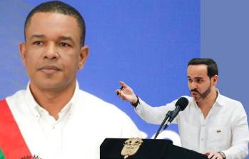 El alcalde de Sincelejo, Yahir Acuña, le respondió al presidente Abelardo De la Espriella que lo cuestionó por sus procesos judiciales, algunos abiertos, otros cerrados. Fotos: Colprensa y redes