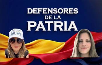 Stephany Forero Amaya, conocida en redes como Stefy Fa, y Alejandra Montes Rojas, conocida como Alejandra M. Habla, hicieron campaña en redes sociales a favor de De la Espriella y posteriormente fueron vinculadas mediante contratos con Inravisión. Foto: Colprensa y redes 
