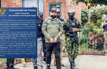 La Embajada de Rusia en Colombia rechazó los señalamientos contra su connacional Serguéi Vaguin en medio de denuncias periodísticas recientes. Fotos: redes