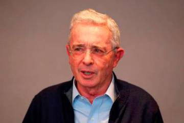 El expresidente Álvaro Uribe Vélez protagonizó discusión con Miguel Ángel del Río FOTO: Colprensa