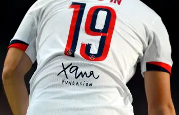 El PSG y el Barcelona llevaron el logo de Fundación Xana en sus camisetas. FOTO: GETTY
