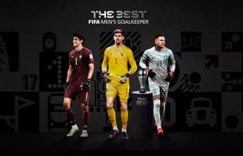 Yassine Bono, Thibaut Courtois y Ederson son los finalistas a mejor portero de los premios The Best. FOTO FIFA
