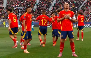 La Selección de España venció 1-0 a Brasil y lo eliminó del Mundial Sub 20 que se disputa en Chile. FOTO TOMADA X@SEFutbol