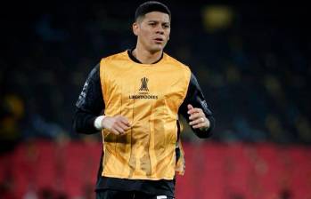 En la imagen aparece Marcos Rojo, jugador por el que Flamengo hace el reclamo. FOTO CONMEBOL