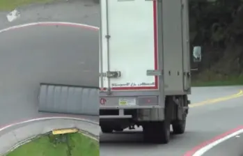 Las nuevas líneas rojas en las carreteras de Antioquia buscan alertar a los conductores sobre zonas de alto riesgo y reducir la accidentalidad: Tomadas de la concesión.