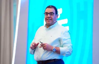 Alejandro Vera, presidente de Asobancaria confirmó que los bancos están preparados, pero otras entidades aún no cumplen con los requisitos técnicos del nuevo modelo. FOTO: CORTESÍA ASOBANCARIA