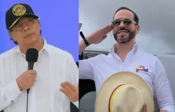 El saliente presidente Gustavo Petro y el electo presidente Abelardo de la Espriella. Fotos: Presidencia-Colprensa