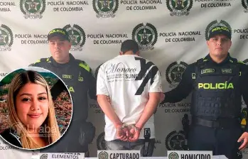 El hombre fue detenido en flagrancia por las autoridades en el sector Robles del Sur, al sur de Itagüí. FOTO: Cortesía e imagen tomada de redes.