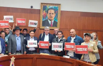 Fue radicada la ponencia positiva de la reforma laboral. Foto: Tomada de redes sociales