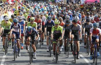 Grandes figuras del ciclismo mundial han participado en el Tour Colombia, competencia que busca consolidarse nuevamente en el calendario internacional. FOTO: MANUEL SALDARRIAGA