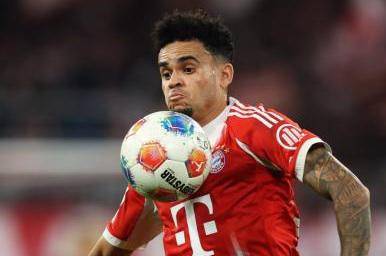 El Bayern Múnich no ha tenido sus mejores noches desde que Luis Díaz no está en el plantel. Foto: GETTY. 