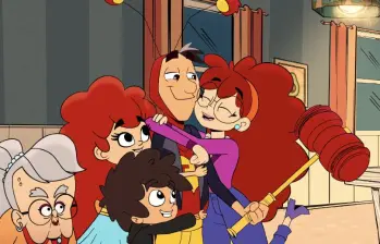 La nueva serie animada, disponible en HBO Max, presenta una versión inédita del Chapulín Colorado y explora su vida familiar entre villanos, comedia y aventuras interdimensionales. FOTO cortesía HBO Max