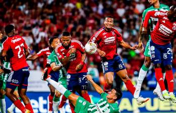 Los dos equipos antioqueños viven un buen momento deportivo en el remate del semestre. Atlético Nacional ya aseguró cupo en los cuadrangulares. DIM lucha por entrar. FOTO: JAIME PÉREZ