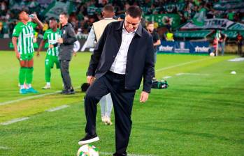 Efraín Juárez se convirtió en el primer técnico de México que sale campeón en Colombia. Nacional busca su reemplazo. FOTO EL COLOMBIANO