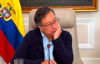 El presidente Gustavo Petro reconoció que ordenó el bombardeo contra el Clan del Golfo luego de que se presentara el asesinato de uno de los líderes sociales en el Nordeste antioqueño. FOTO: COLPRENSA