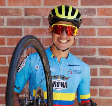 Esteban Chaves, quien empezó a tener reconocimiento en el ciclismo nacional en el Novato de Oro-Bike House-2008, es una de las estrellas del ciclismo colombiano. FOTO: MANUEL SALDARRIAGA