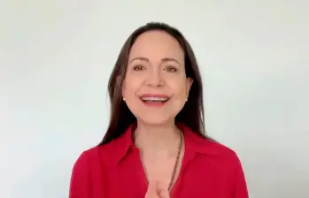María Corina Machado, opositora venezolana y ganadora del premio Nobel de Paz. FOTO: CORTESÍA @MariaCorinaYA.