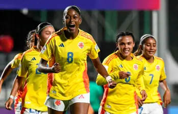 La Selección Colombia Sub 17 venció a Costa de Marfil 3-0 con tantos de Ana Clavijo, London Crawford y Ella Grace Martínez. FOTO CORTESÍA FCF