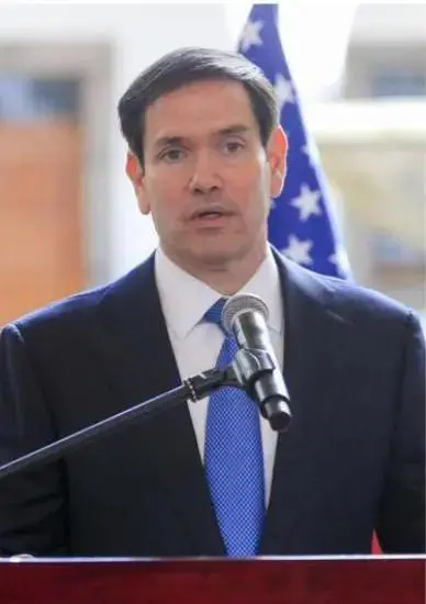 El secretario de Estado Marco Rubio