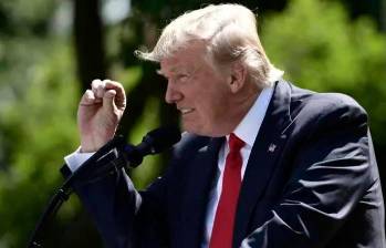 La medida ya había sido advertida por el presidente de Estados Unidos, Donald Trump. FOTO: AFP 