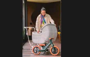 La medallista olímpica Mariana Pajón cuenta los días para el nacimiento de su hijo, la deportista entró en las últimas semanas del embarazo. FOTO CORTESIS GW 