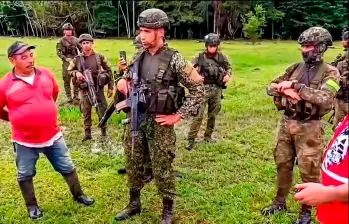 Los militares tratan de ser liberados con mediación de la Defensoría del Pueblo y la ONU. FOTO CAPTURA DE PANTALLA