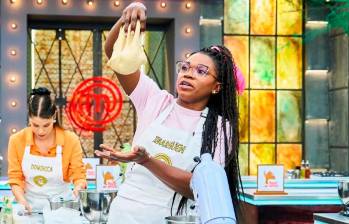 Caterine Ibargüen salió eliminada de Master Chef Celebrity 2024. FOTO Cortesía Canal RCN.