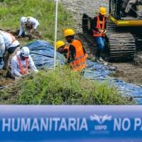 La sexta fase de búsqueda en La Escombrera y La Arenera comenzaría a principios de septiembre. Entidades comprometidas buscan ponerse de acuerdo sobre los recursos necesarios para esa tarea. FOTO JAIME PÉREZ