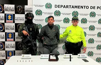 Elkides de Jesús Velásquez Piedrahita, alias Richard, sería uno de los hombres cercanos a alias Primo Gay y quien habría estado detrás de los más recientes atentados contra la Policía y el Ejército en el Norte antioqueño. FOTO: CORTESÍA