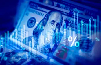 El dólar colombiano cerró este martes en $3.184,11, después de una semana de fuerte valorización que lo alejó de la barrera de $2.900. FOTO GETTY