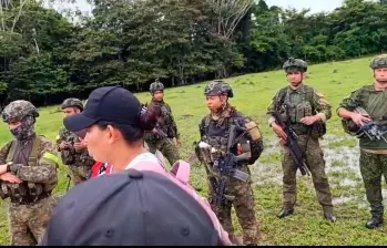 Los militares permanecen retenidos desde este lunes 25 de agosto. FOTO CORTESÍA
