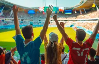 El fútbol se consolida como el principal motor del turismo deportivo, con viajeros que combinan los partidos con experiencias culturales, gastronómicas y de entretenimiento. FOTO: CORTESÍA