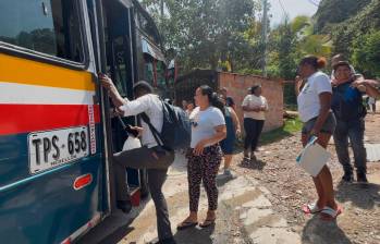 Nueva ruta de buses acercará a sector lejano de Altavista con el centro de Medellín