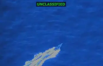 Embarcación que fue supuestamente bombardeada por las autoridades de Estados Unidos. FOTO: CAPTURA DE VIDEO