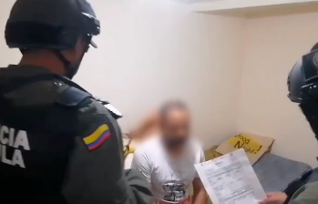 Imagen del operativo de captura de alias “Caliche”. Foto: Cortesía 