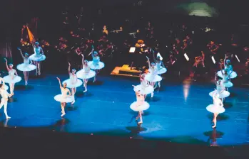La Orquesta Filarmónica se unió con el Ballet Metropolitano para crear este espectáculo. FOTO Filarmed