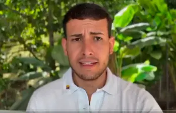 Santiago Alvarán es un joven activista de oposición. FOTO: CORTESÍA. 