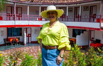 Rocío recibe a grupos del pueblo y viajeros de toda la región, lo que mantiene su negocio en movimiento. Para ella, en el turismo hay que reinventarse. FOTO Julio César Herrera. 