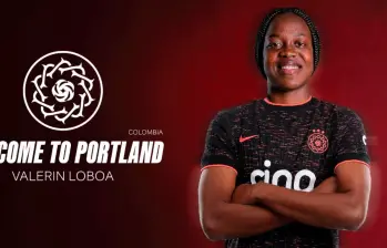La joven delantera Valerin Loboa, llega al Portland Thorns FC que milita en laLiga Profesional de Fútbol de Estados Unidos. FOTO TOMADA X@ThornsFC