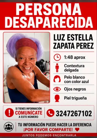 Luz Estella reside en el barrio San Germán de Medellín. FOTO: CORTESÍA.