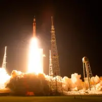 Será la primera vez que este cohete viaje con tripulación. FOTO Cortesía Nasa